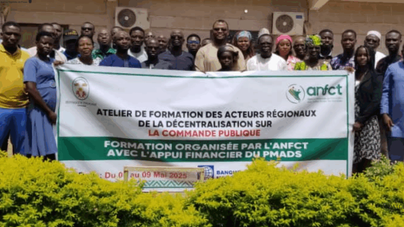 Dapaong: Les acteurs régionaux outillés sur la commande publique à Dapaong