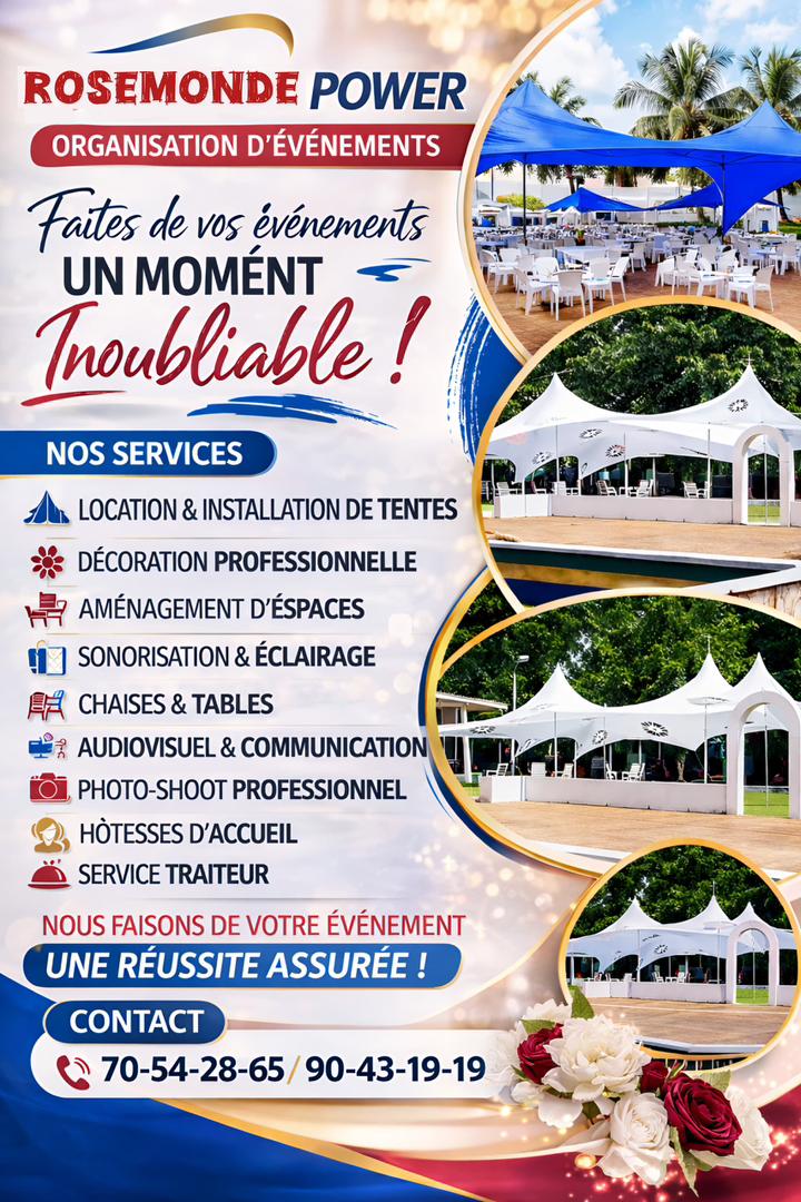 Organisation d’événements : Rosemonde Power, l’expertise au service de vos moments inoubliables